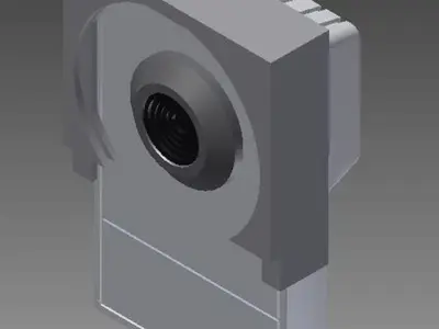 60mm LED mount for Axis m1011 camera