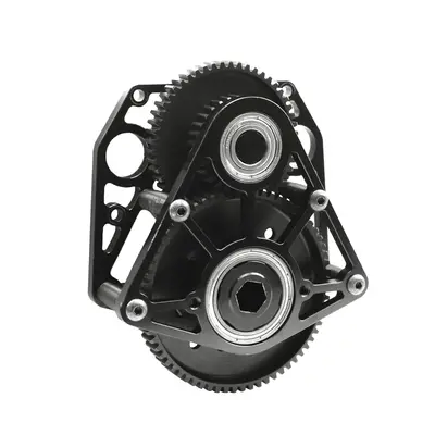 2 Motor Drivetrain Gearbox Through Bore