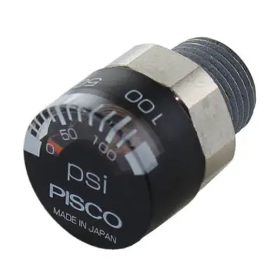 Pisco Pressure Gauge with 1/8" NPT fitting