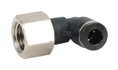 Elbow, 1/4" NPT Female x 1/4" Press-in