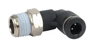 Elbow, 1/4" NPT Male x 1/4" Press-in