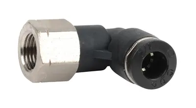 Elbow, 1/8" NPT Female x 1/4" Press-in