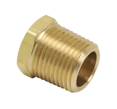 Plug, 1/8" NPT Male, Brass