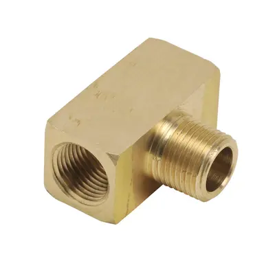 Wye, 1/8" NPT Male x 1/8" NPT Female