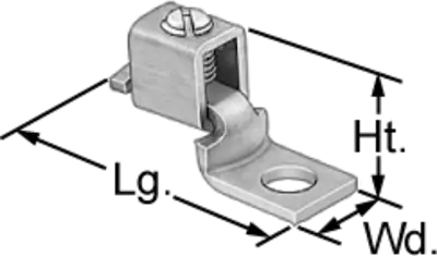 Copper Set Screw Lug Terminal